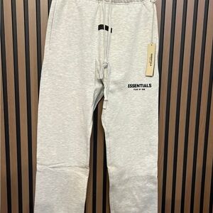 Essentials Fear OF God light Oatmeal Sweatpants Sz S